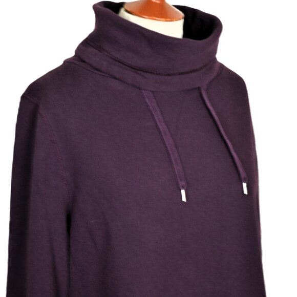 GAP Pullover L Mock Turtleneck Pouch Pocket Long Sleeve Machine Wash BIN5 - Picture 2 of 3